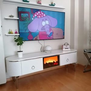 ŞÖMİNELİ TV ÜNİTESİ